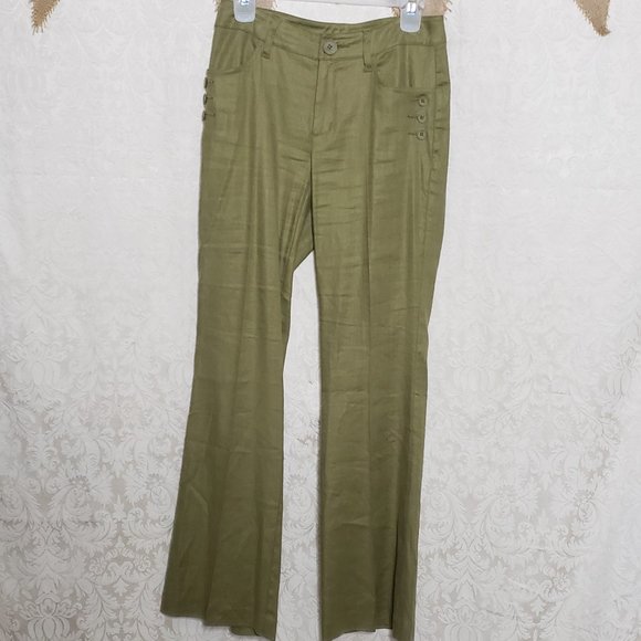 { 7 FOR $45 } CABI CHARLIE STYLE #5314R FLARE PANTS - Picture 7 of 8